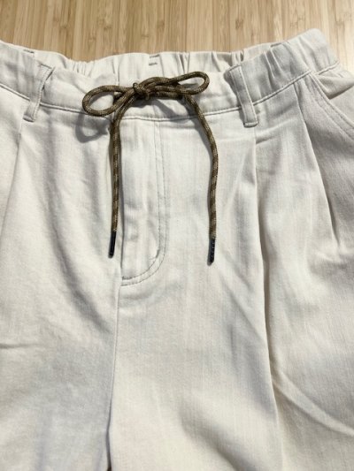 画像3: GYMMASTER/KATSURAGI TWO TUCK PANT  NATURAL