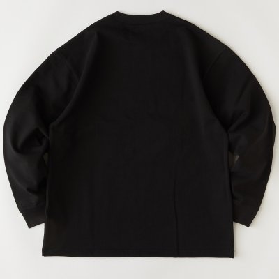 画像2: FAT/INVER Tee L  BLACK