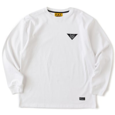 画像1: FAT/INVER Tee L  WHITE