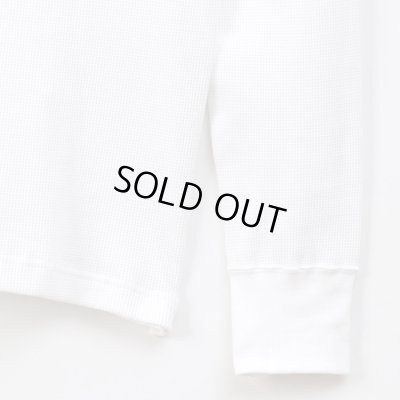 画像2: HANES/BEEFY CREW NECK THERMAL  WHITE