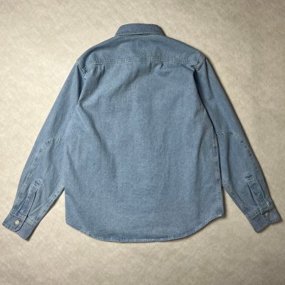 画像2: ALCARZA/DENIM SHIRT  SAX