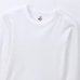 画像1: HANES/BEEFY CREW NECK THERMAL  WHITE (1)