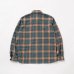 画像2: (店頭在庫分) RATS/COTTON LINEN CHECK SHIRT  GREEN (2)
