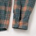 画像5: (店頭在庫分) RATS/COTTON LINEN CHECK SHIRT  GREEN (5)