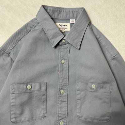 画像3: ALCARZA/10s TWILL WORK SHIRT  B.GRAY