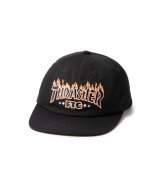 FTC/xTHRASHER LOGO 6PANEL  BLACK