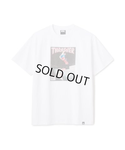 画像1: FTC/xTHRASHER COVER TEE  WHITE