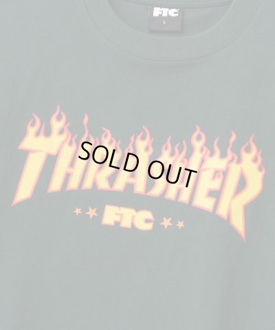 画像2: FTC/xTHRASHER LOGO TEE  FOREST
