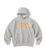 FTC/xTHRASHER LOGO HOODY  GRAY
