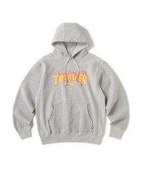 FTC/xTHRASHER LOGO HOODY  GRAY