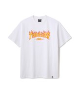 FTC/xTHRASHER LOGO TEE  WHITE