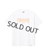 FTC/xTHRASHER LOGO TEE  WHITE