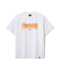 FTC/xTHRASHER LOGO TEE  WHITE