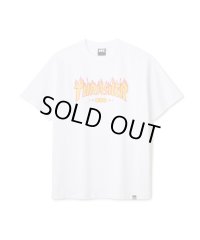 FTC/xTHRASHER LOGO TEE  WHITE
