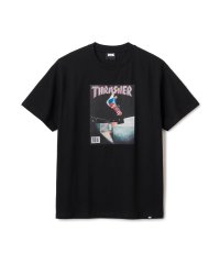 FTC/xTHRASHER COVER TEE  BLACK