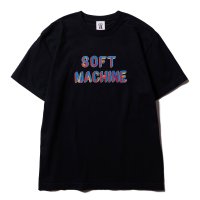 SOFTMACHINE/MULTIPLE LOGO T  BLACK