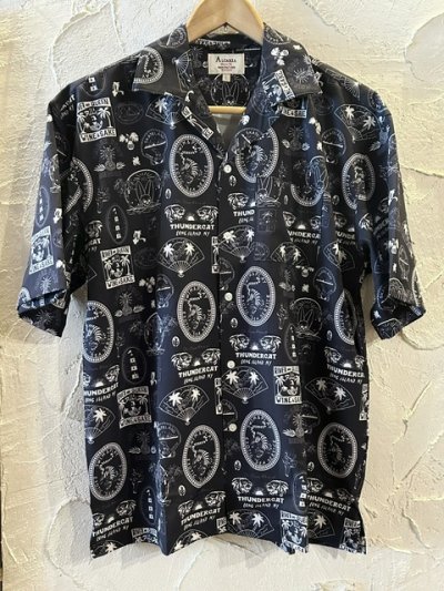 画像1: ALCARZA/OPEN SHIRTS STICKER  CHARCOAL