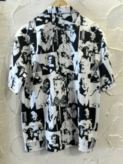 画像2: ALCARZA/OPEN SHIRTS GIRL   WHITE