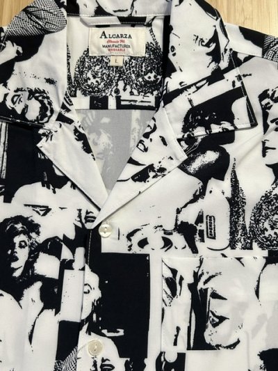 画像3: ALCARZA/OPEN SHIRTS GIRL   WHITE