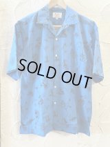 ALCARZA/OPEN SHIRTS MARINE  BLUE