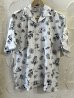 画像1: ALCARZA/OPEN SHIRTS MARINE  WHITE (1)
