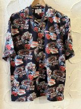 ALCARZA/OPEN SHIRTS CASINO  BLACK