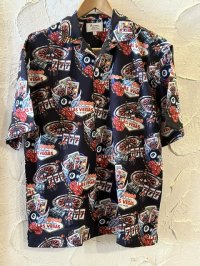 (再入荷)　ALCARZA/OPEN SHIRTS CASINO  BLACK