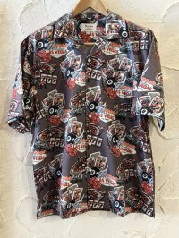 (再入荷) ALCARZA/OPEN SHIRTS CASINO  GRAY