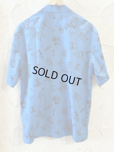 画像2: ALCARZA/OPEN SHIRTS MARINE  BLUE
