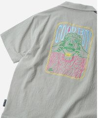 GYMMASTER/GOOD BOY EMBROIDERY SHIRTS  GRAY