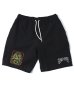 画像1: GYMMASTER/GOOD BOY EMBROIDERY SHORTS  BLACK (1)
