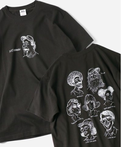 画像1: GYMMASTER/IN MY HEART T  CHARCOAL
