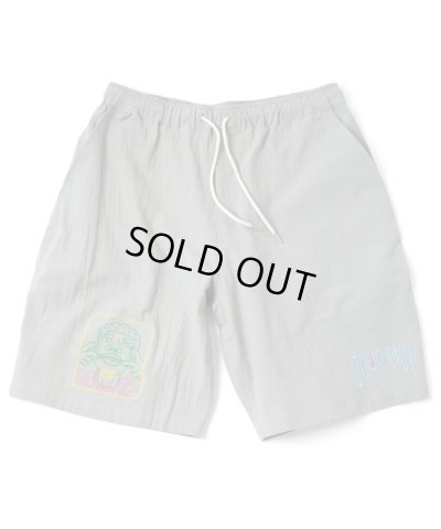 画像1: GYMMASTER/GOOD BOY EMBROIDERY SHORTS  GRAY