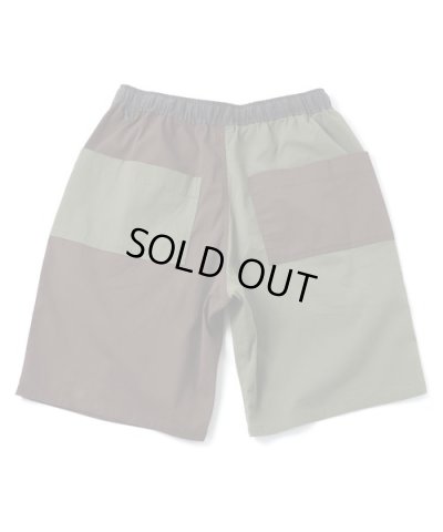 画像2: GYMMASTER/STRETCH HERRINGBONE EASY SHORTS  BLACK