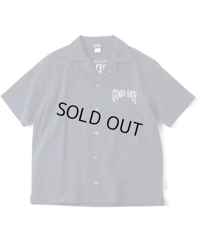 画像2: GYMMASTER/GOOD BOY EMBROIDERY SHIRTS  NAVY
