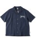 画像2: GYMMASTER/GOOD BOY EMBROIDERY SHIRTS  NAVY (2)