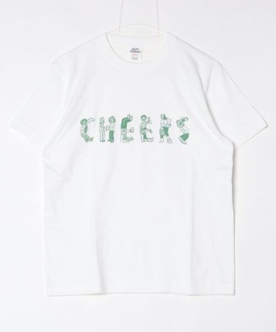 画像1: GYMMASTER/CHEERS T  WHITE