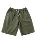 画像1: GYMMASTER/STRETCH HERRINGBONE EASY SHORTS OLIVE (1)