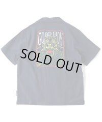 GYMMASTER/GOOD BOY EMBROIDERY SHIRTS  NAVY