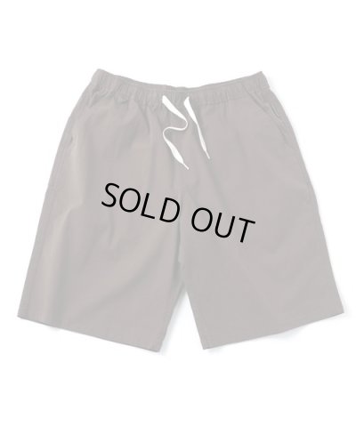 画像1: GYMMASTER/STRETCH HERRINGBONE EASY SHORTS  BROWN