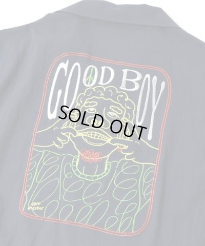 画像3: GYMMASTER/GOOD BOY EMBROIDERY SHIRTS  NAVY
