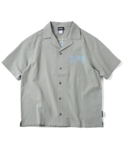 画像2: GYMMASTER/GOOD BOY EMBROIDERY SHIRTS  GRAY