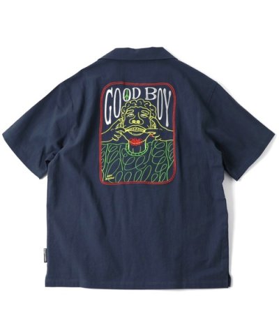 画像3: GYMMASTER/GOOD BOY EMBROIDERY SHIRTS  GRAY