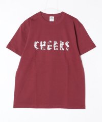 GYMMASTER/CHEERS T  BURGUNDY