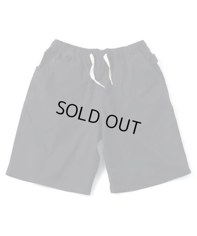 画像1: GYMMASTER/STRETCH HERRINGBONE EASY SHORTS  BLACK