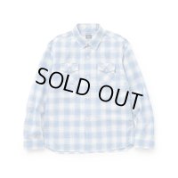 RATS/BOARD CHECK SHIRT  BLUECHECK