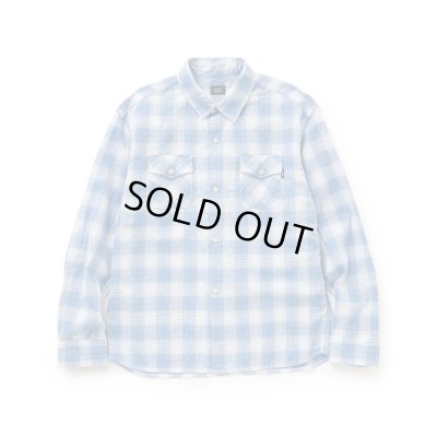 画像1: RATS/BOARD CHECK SHIRT  BLUECHECK