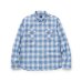 画像1: RATS/BOARD CHECK SHIRT  BLUECHECK (1)