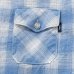 画像3: RATS/BOARD CHECK SHIRT  BLUECHECK (3)