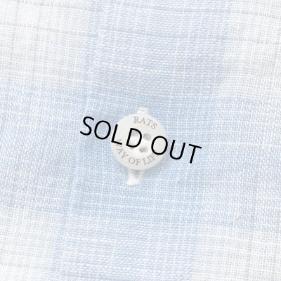 画像4: RATS/BOARD CHECK SHIRT  BLUECHECK